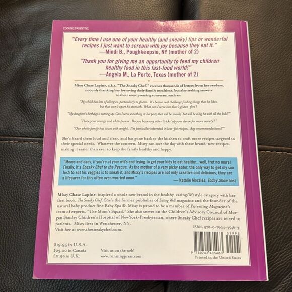 The Sneaky Chef to the rescue. By Missy Chase Lapine. - Picture 7 of 7